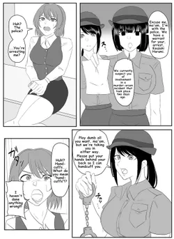 (Halo) A young lady being arrested 1-8