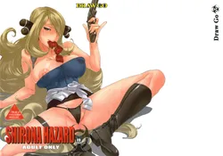 (SC55) [Draw Go (Watanabe Souichi)] SHIRONA HAZARD (Pokémon, Resident Evil) [English] {doujin-moe.us}