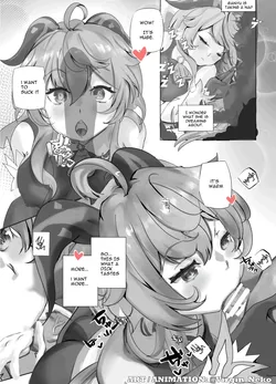 [Virgin_Neko] Ganyu's Sweet Dream (Genshin Impact) (Animated) [English]
